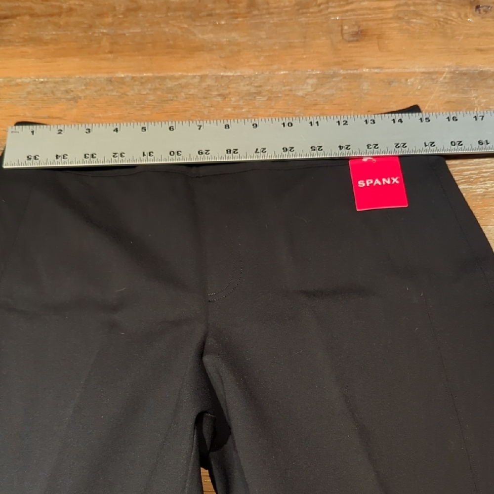 SPANX Black Women's Tailored Stretch Trousers - Picture 4 of 9